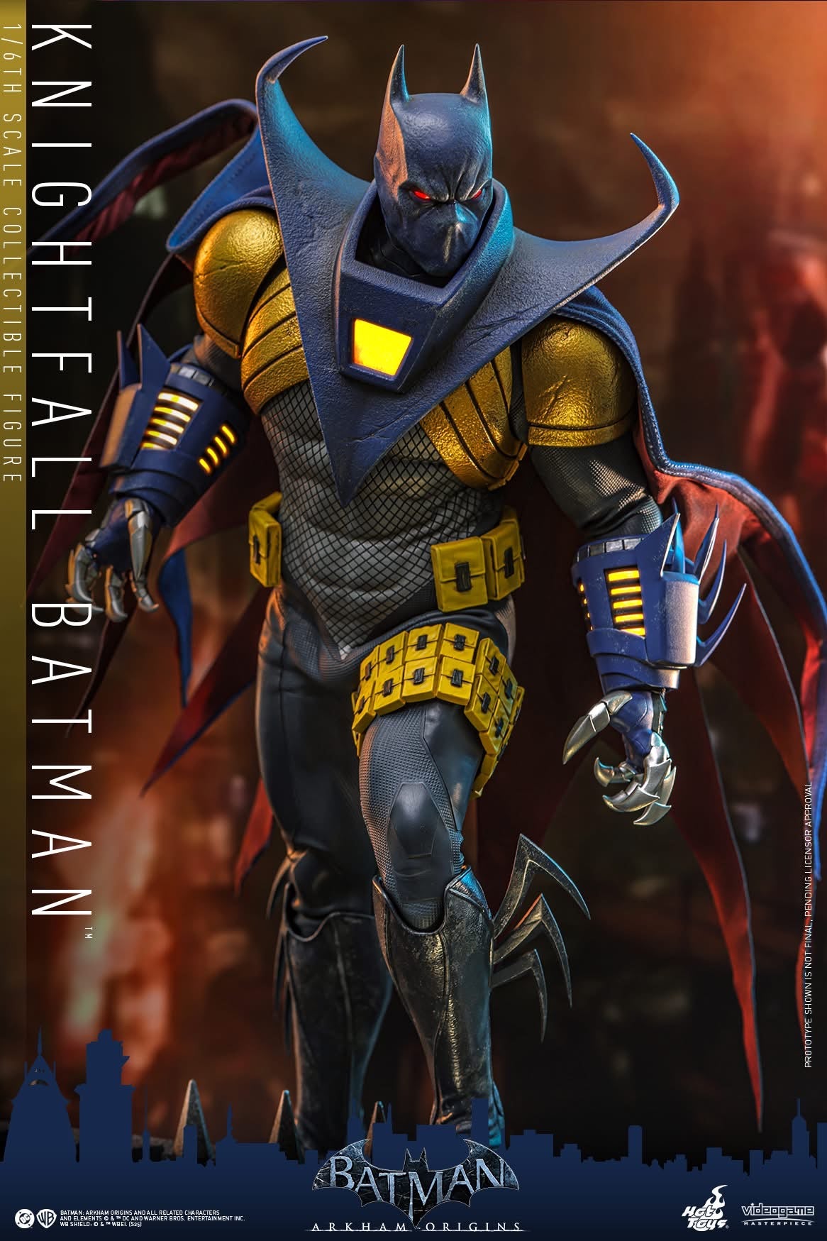 Preventa Figura Knightfall Batman - Batman Arkham Origins marca Hot Toys VGM74 escala 1/6