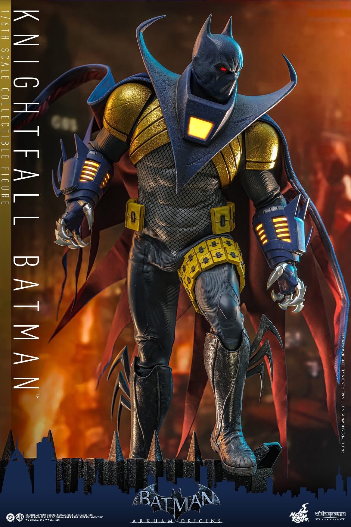 Preventa Figura Knightfall Batman - Batman Arkham Origins marca Hot Toys VGM74 escala 1/6