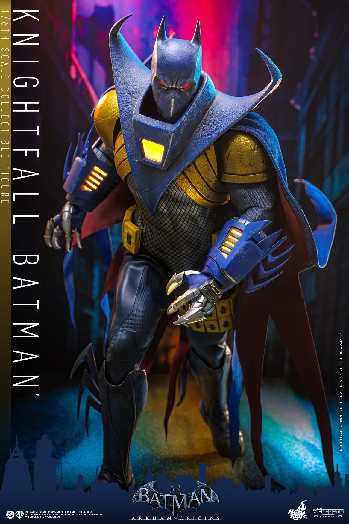 Preventa Figura Knightfall Batman - Batman Arkham Origins marca Hot Toys VGM74 escala 1/6