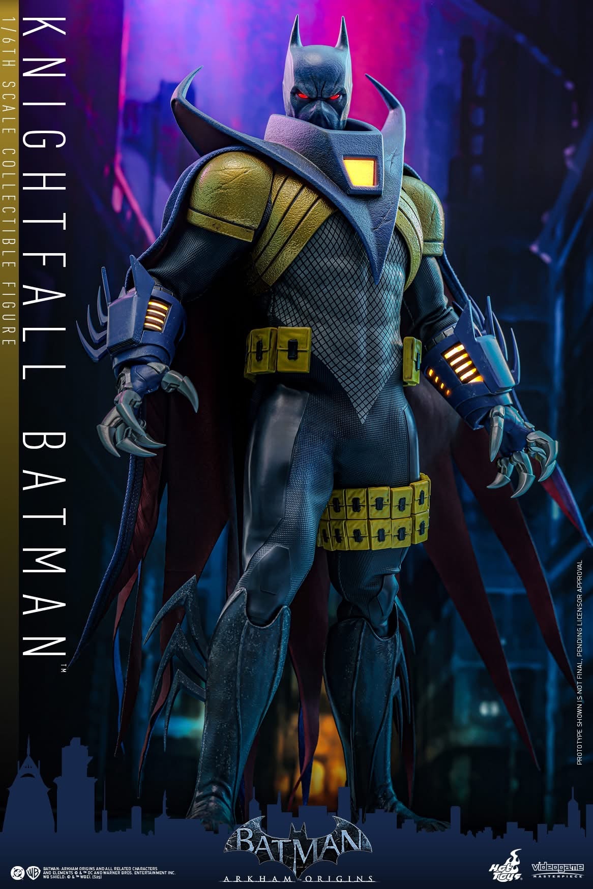 Preventa Figura Knightfall Batman - Batman Arkham Origins marca Hot Toys VGM74 escala 1/6