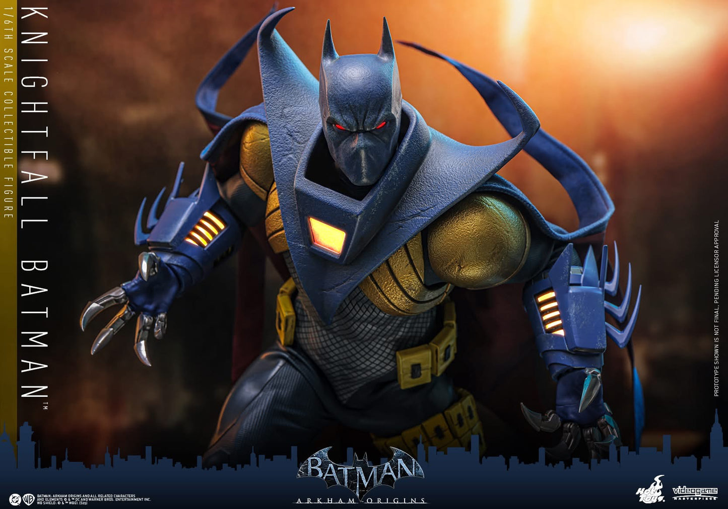Preventa Figura Knightfall Batman - Batman Arkham Origins marca Hot Toys VGM74 escala 1/6