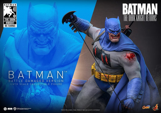 Preventa Figura BATMAN (Battle Damaged Version) - The Dark Knight Returns marca Hot Toys CMS031 escala 1/6