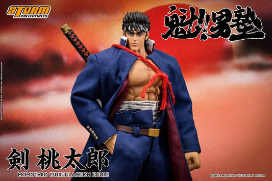 Preventa Figura Momotaro Tsurugi - Sakigake!! Otokojuku marca Storm Collectibles MTSO01 escala pequeña 1/12