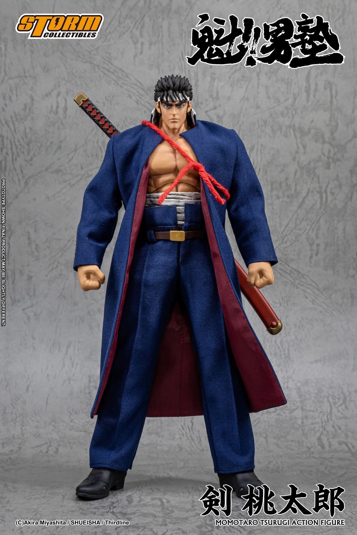 Preventa Figura Momotaro Tsurugi - Sakigake!! Otokojuku marca Storm Collectibles MTSO01 escala pequeña 1/12