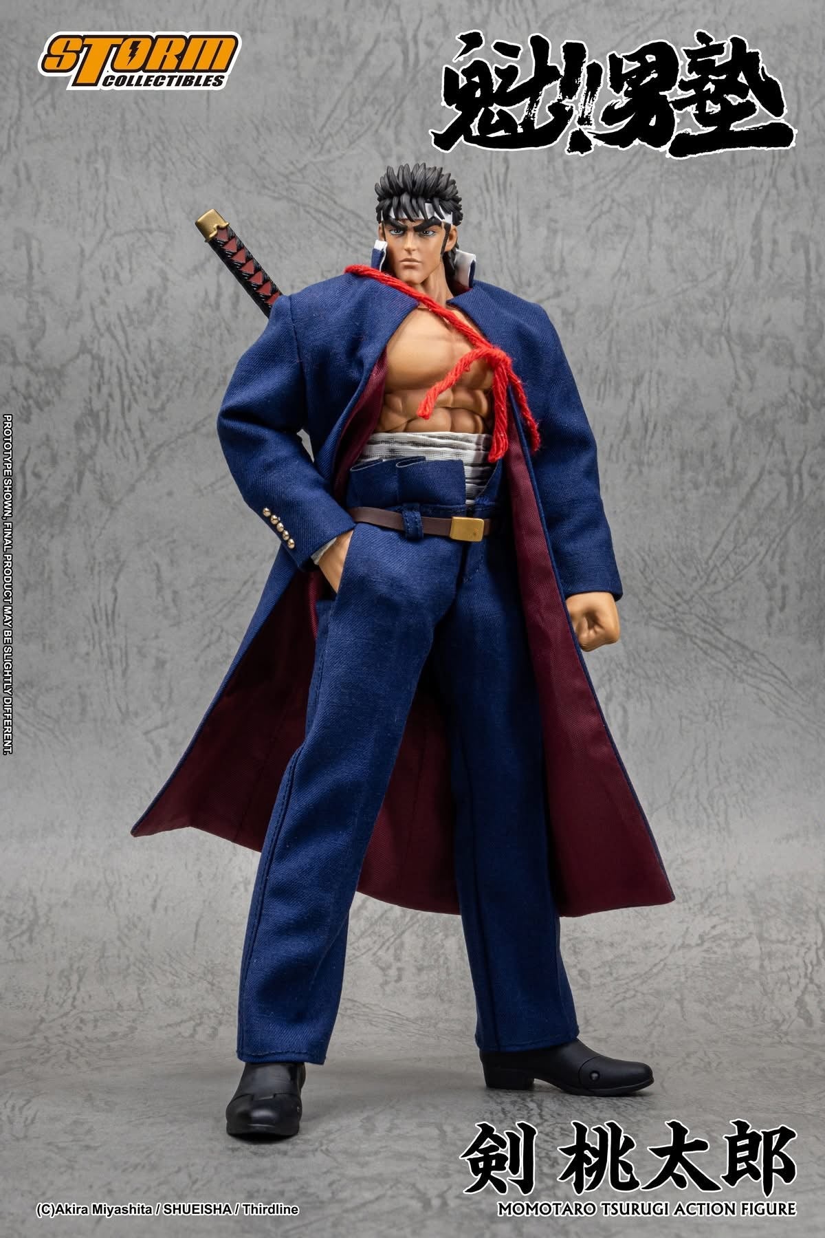 Preventa Figura Momotaro Tsurugi - Sakigake!! Otokojuku marca Storm Collectibles MTSO01 escala pequeña 1/12