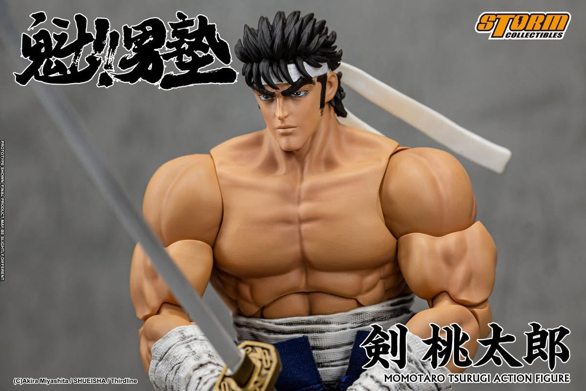 Preventa Figura Momotaro Tsurugi - Sakigake!! Otokojuku marca Storm Collectibles MTSO01 escala pequeña 1/12