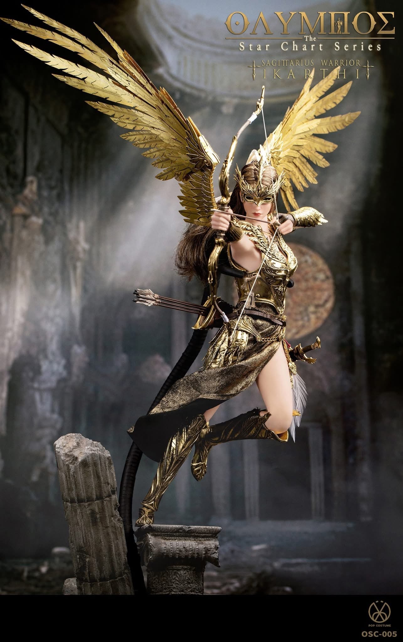 Preventa Figura Sagittarius Warrior Icarti - Olympus: The Star Chart Series marca Poptoys OSC-005 escala 1/6