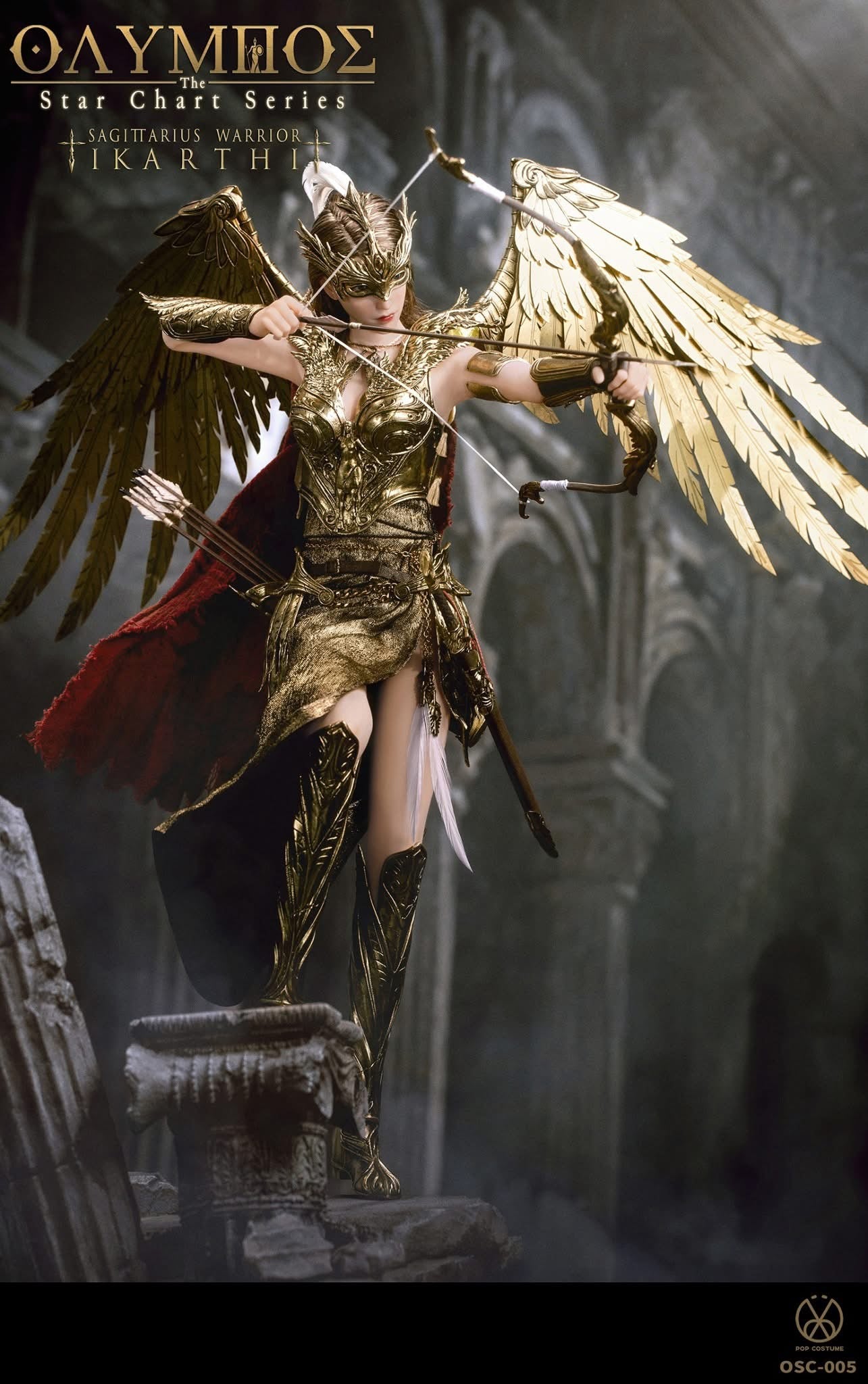 Preventa Figura Sagittarius Warrior Icarti - Olympus: The Star Chart Series marca Poptoys OSC-005 escala 1/6