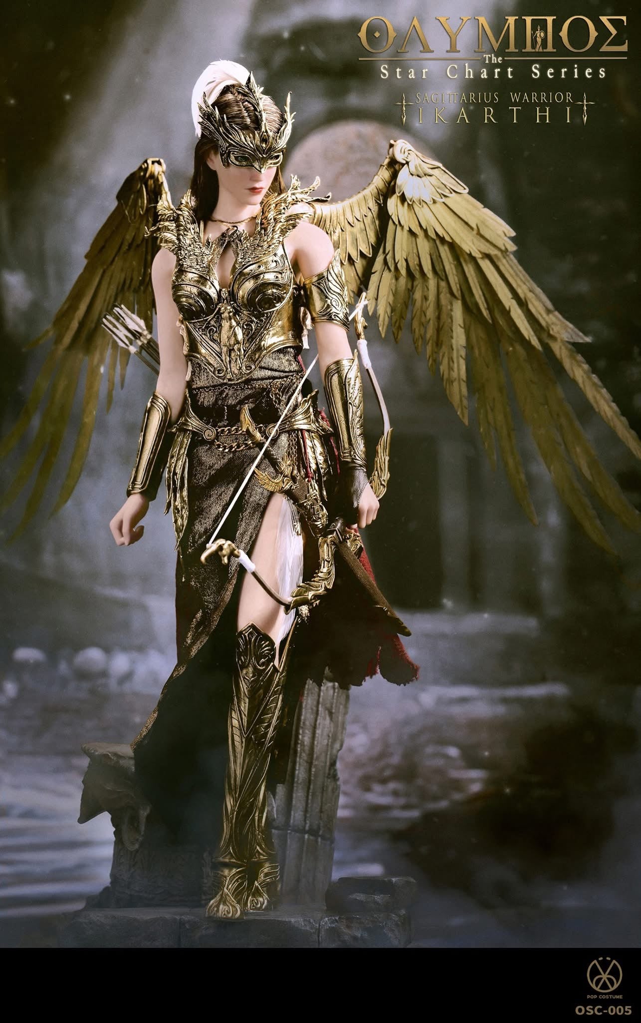 Preventa Figura Sagittarius Warrior Icarti - Olympus: The Star Chart Series marca Poptoys OSC-005 escala 1/6