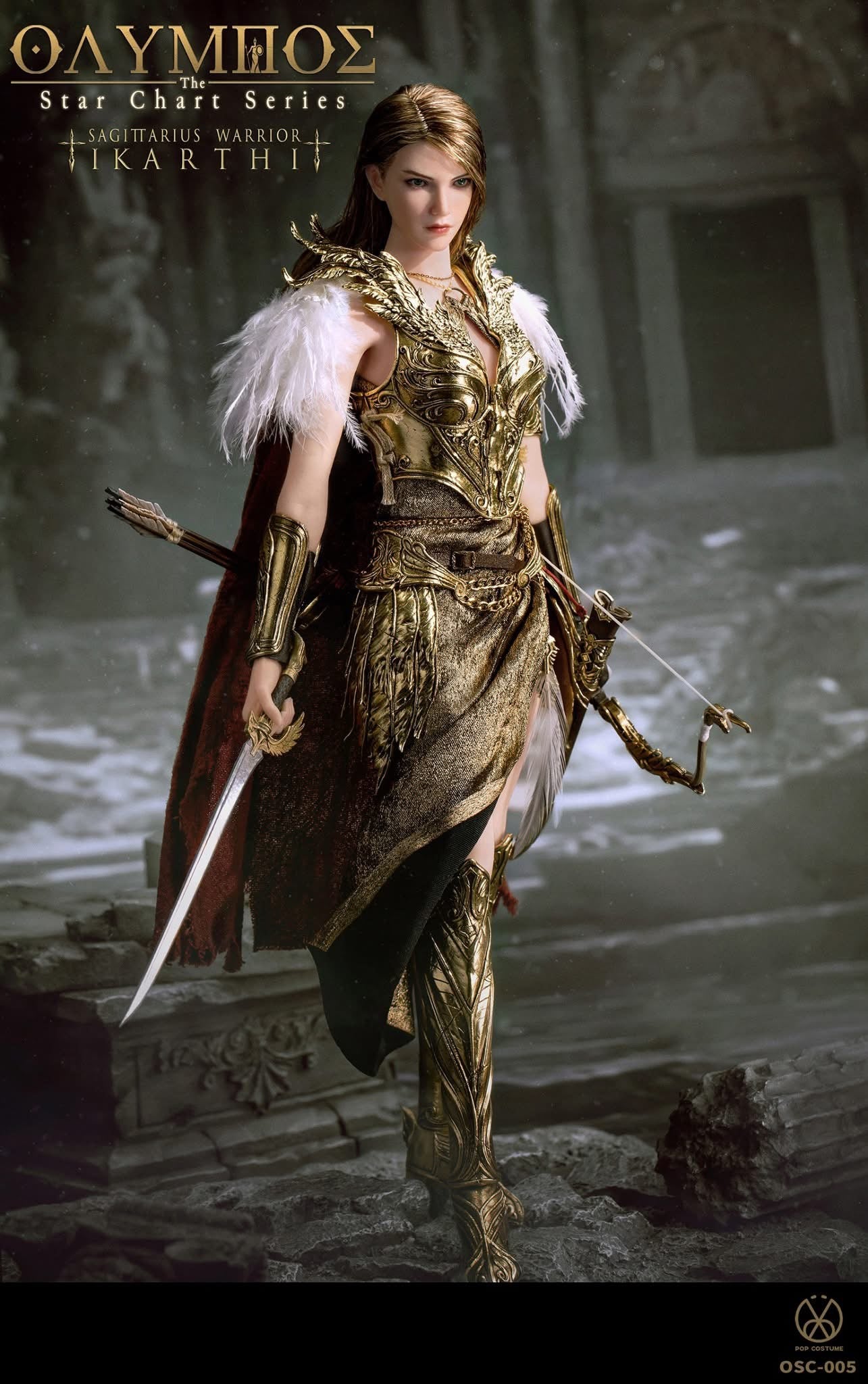 Preventa Figura Sagittarius Warrior Icarti - Olympus: The Star Chart Series marca Poptoys OSC-005 escala 1/6