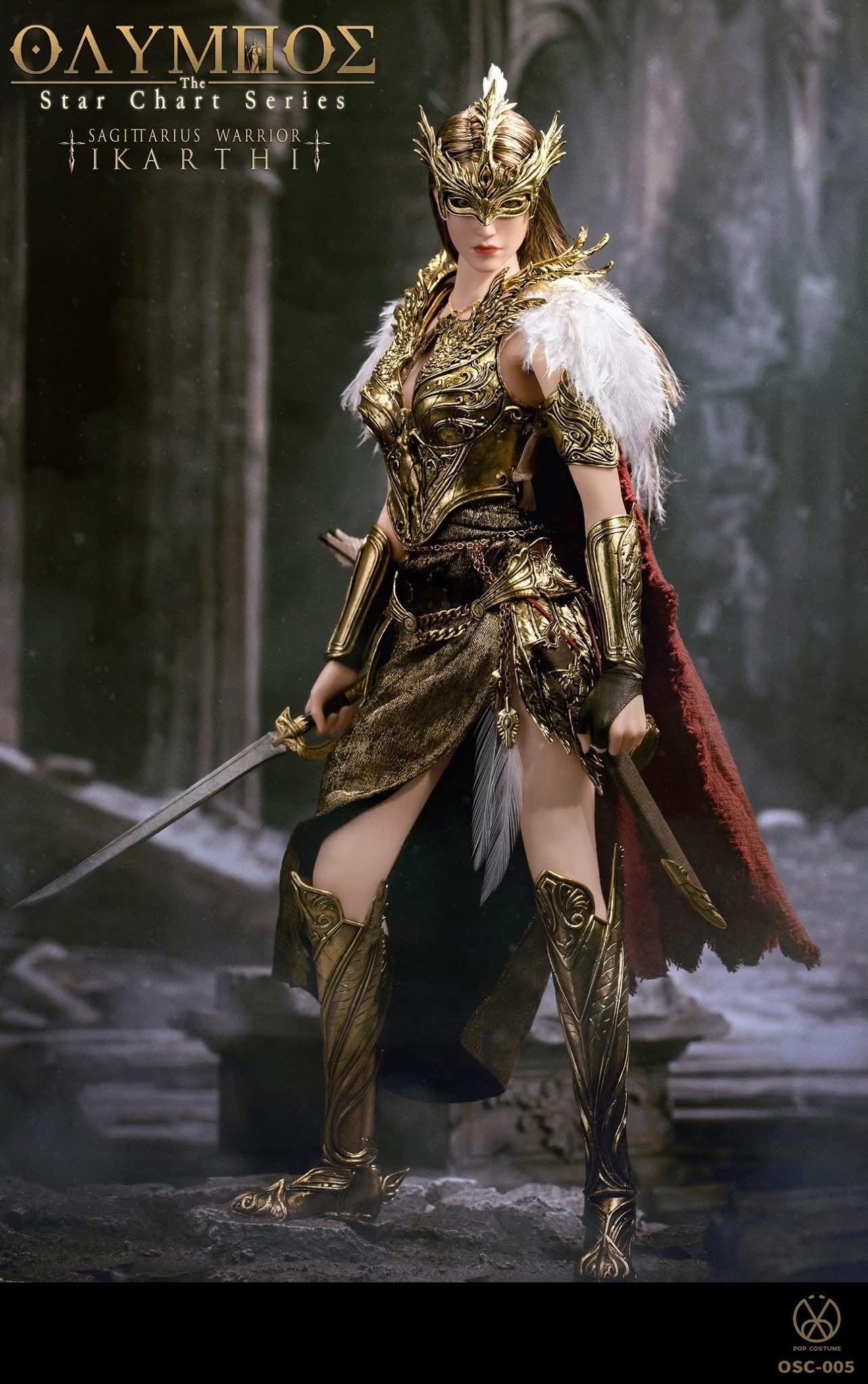 Preventa Figura Sagittarius Warrior Icarti - Olympus: The Star Chart Series marca Poptoys OSC-005 escala 1/6