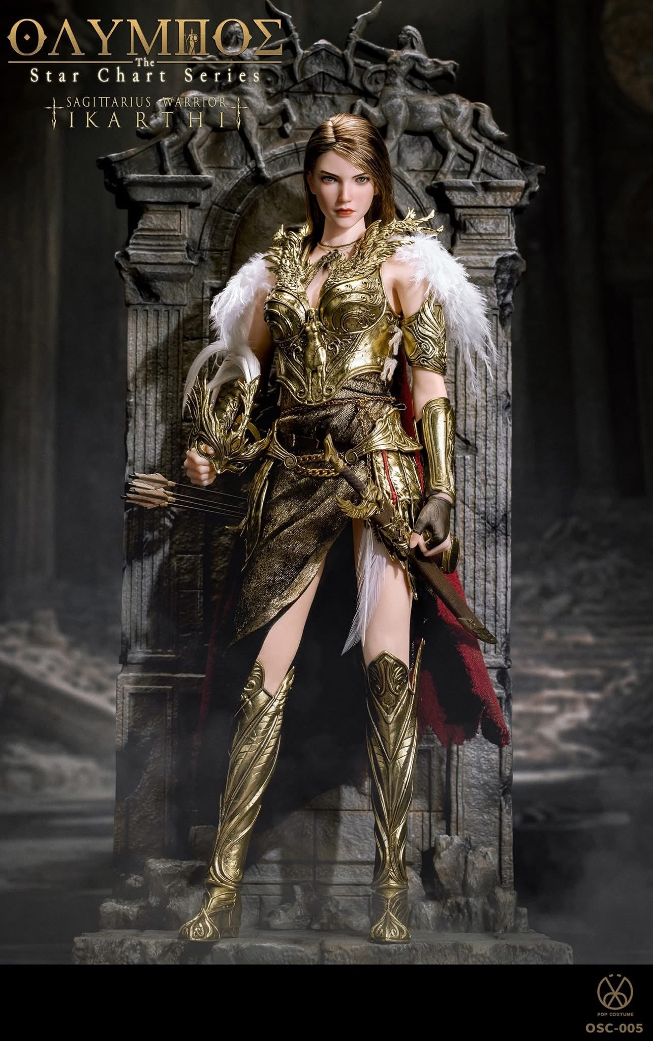 Preventa Figura Sagittarius Warrior Icarti - Olympus: The Star Chart Series marca Poptoys OSC-005 escala 1/6