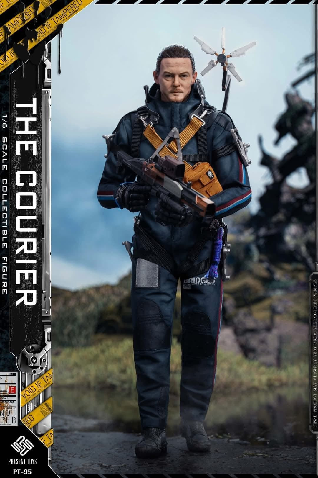 Preventa Figura The Courier marca Present Toys SP95 escala 1/6