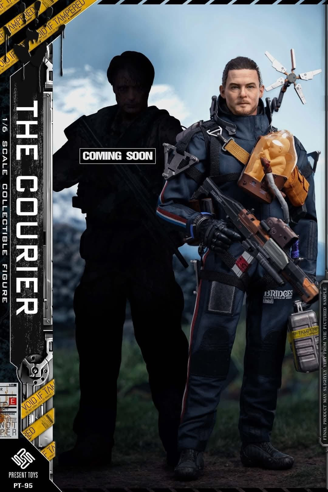 Preventa Figura The Courier marca Present Toys SP95 escala 1/6