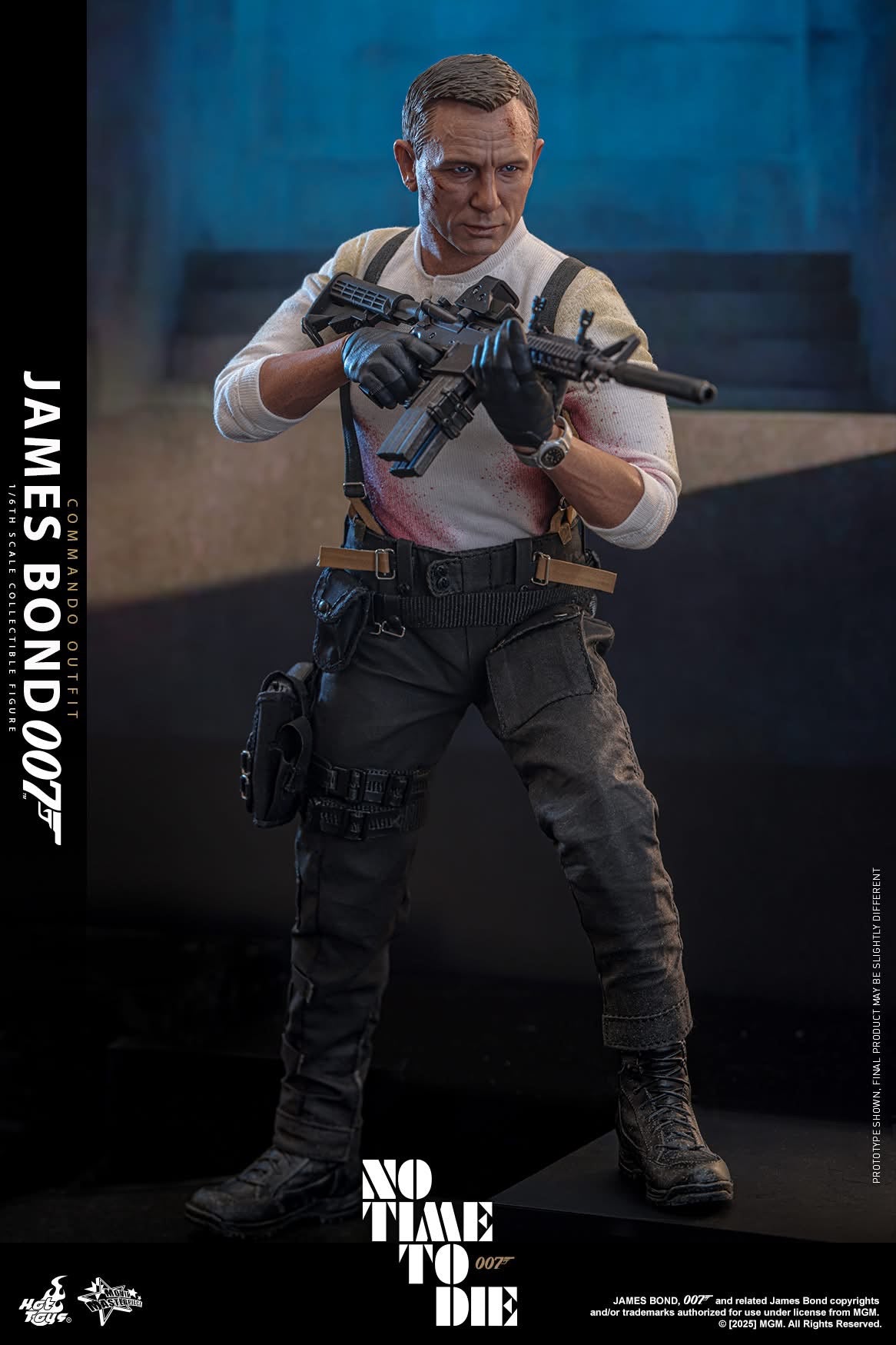 Preventa Figura James Bond (Commando Outfit) - No Time To Die marca Hot Toys MMS804 escala 1/6