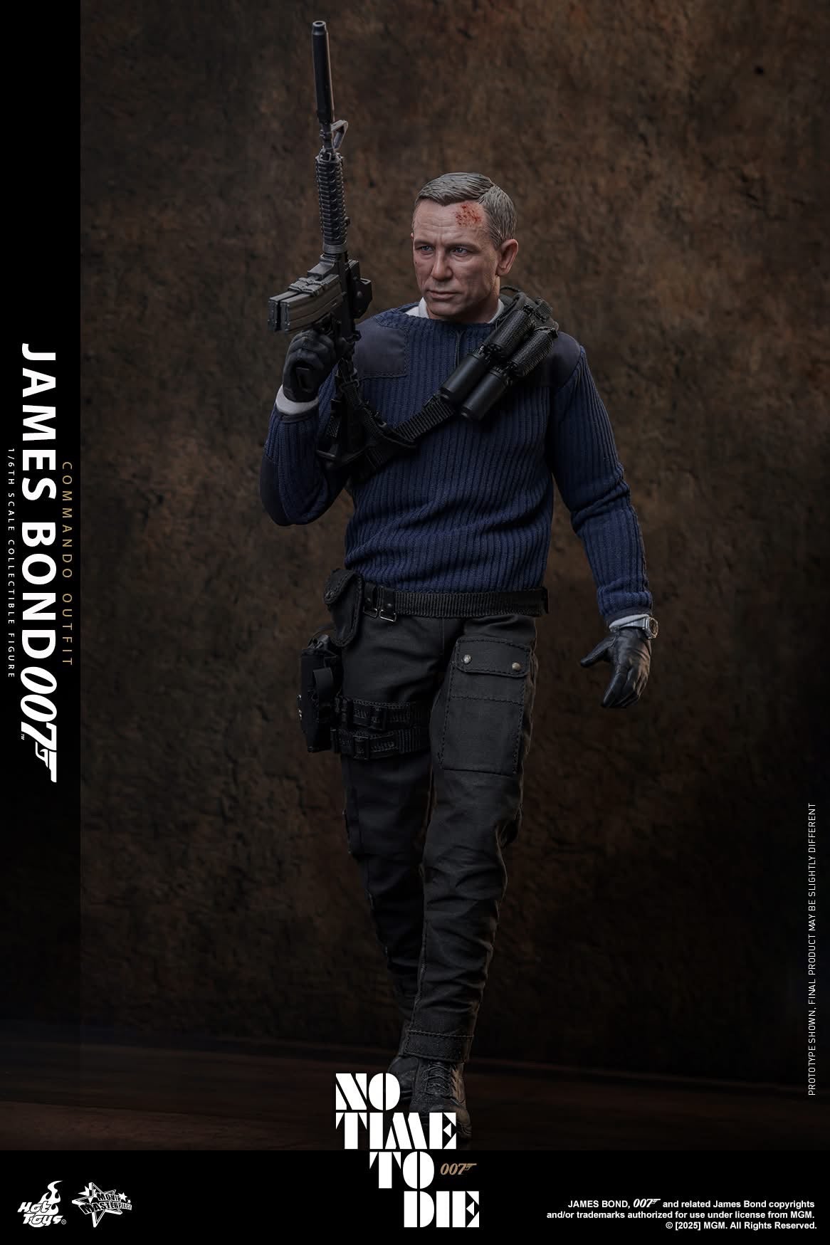 Preventa Figura James Bond (Commando Outfit) - No Time To Die marca Hot Toys MMS804 escala 1/6