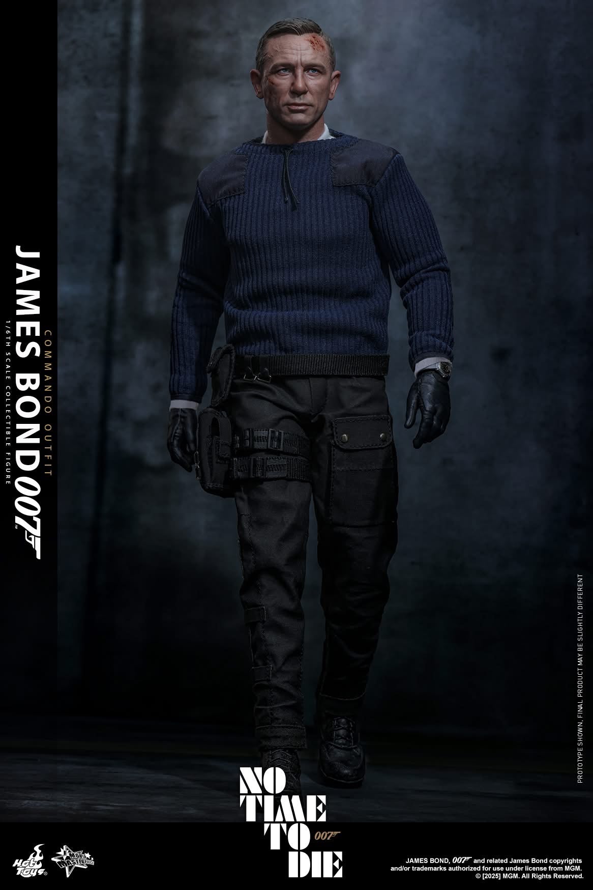 Preventa Figura James Bond (Commando Outfit) - No Time To Die marca Hot Toys MMS804 escala 1/6