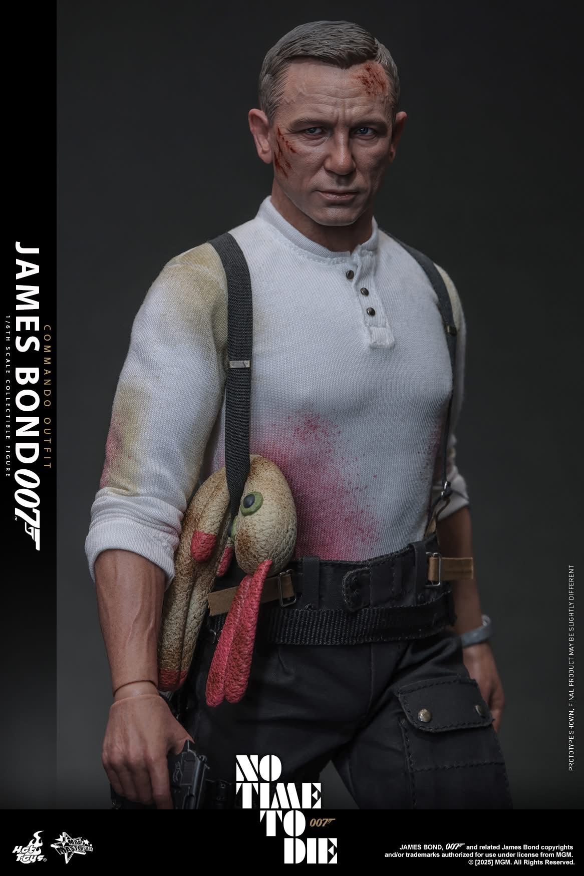Preventa Figura James Bond (Commando Outfit) - No Time To Die marca Hot Toys MMS804 escala 1/6