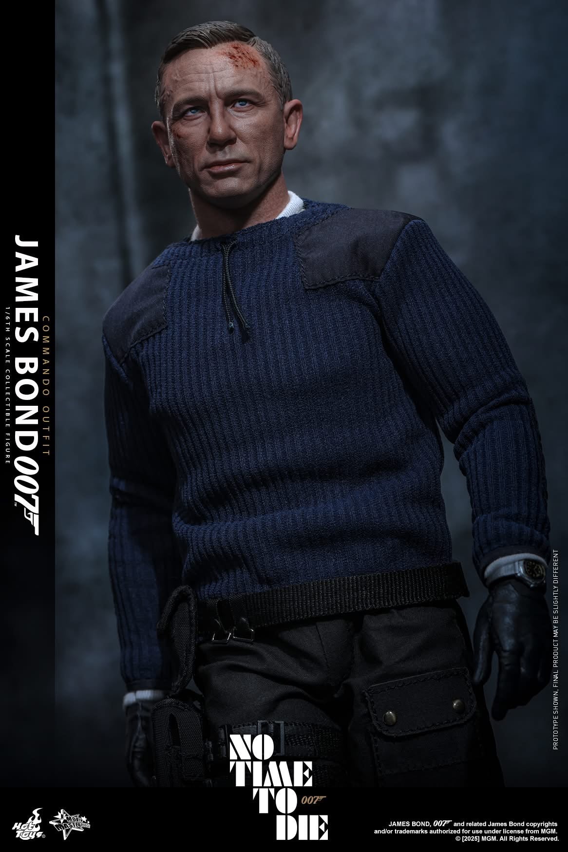 Preventa Figura James Bond (Commando Outfit) - No Time To Die marca Hot Toys MMS804 escala 1/6