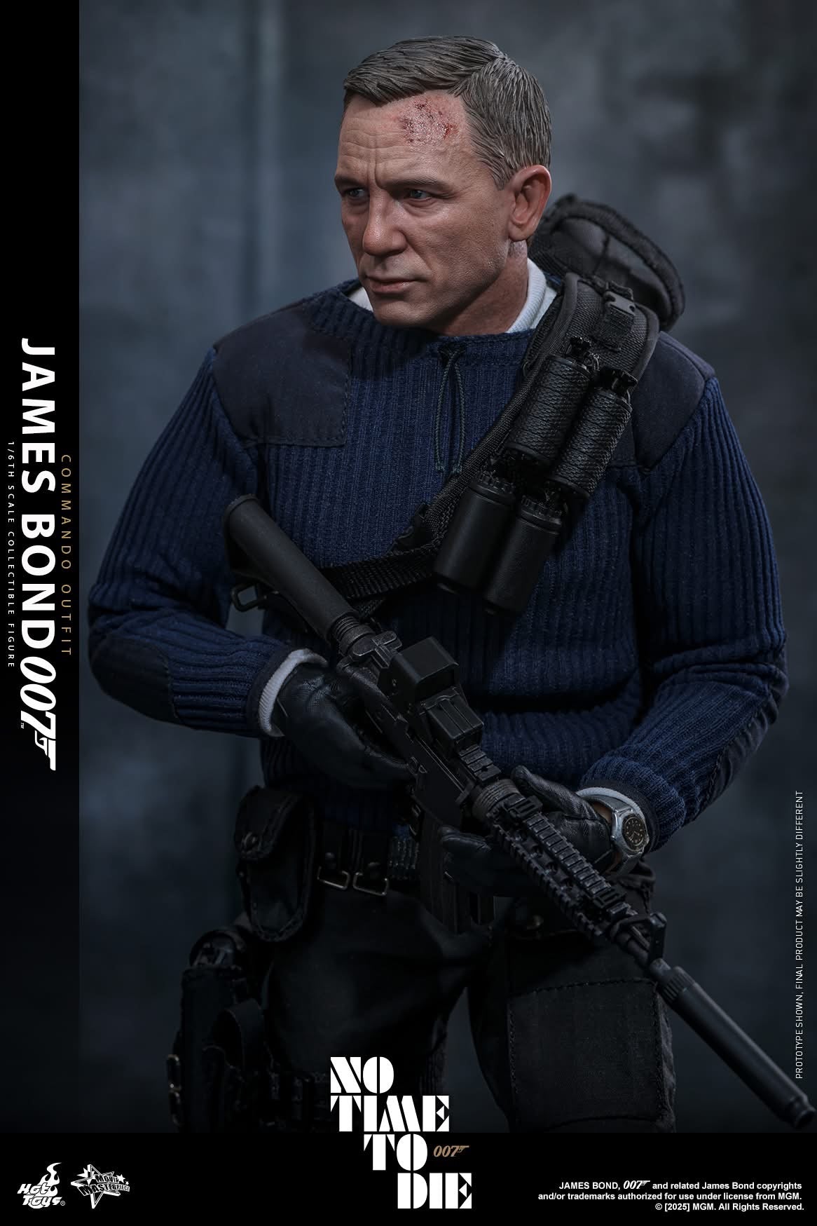 Preventa Figura James Bond (Commando Outfit) - No Time To Die marca Hot Toys MMS804 escala 1/6