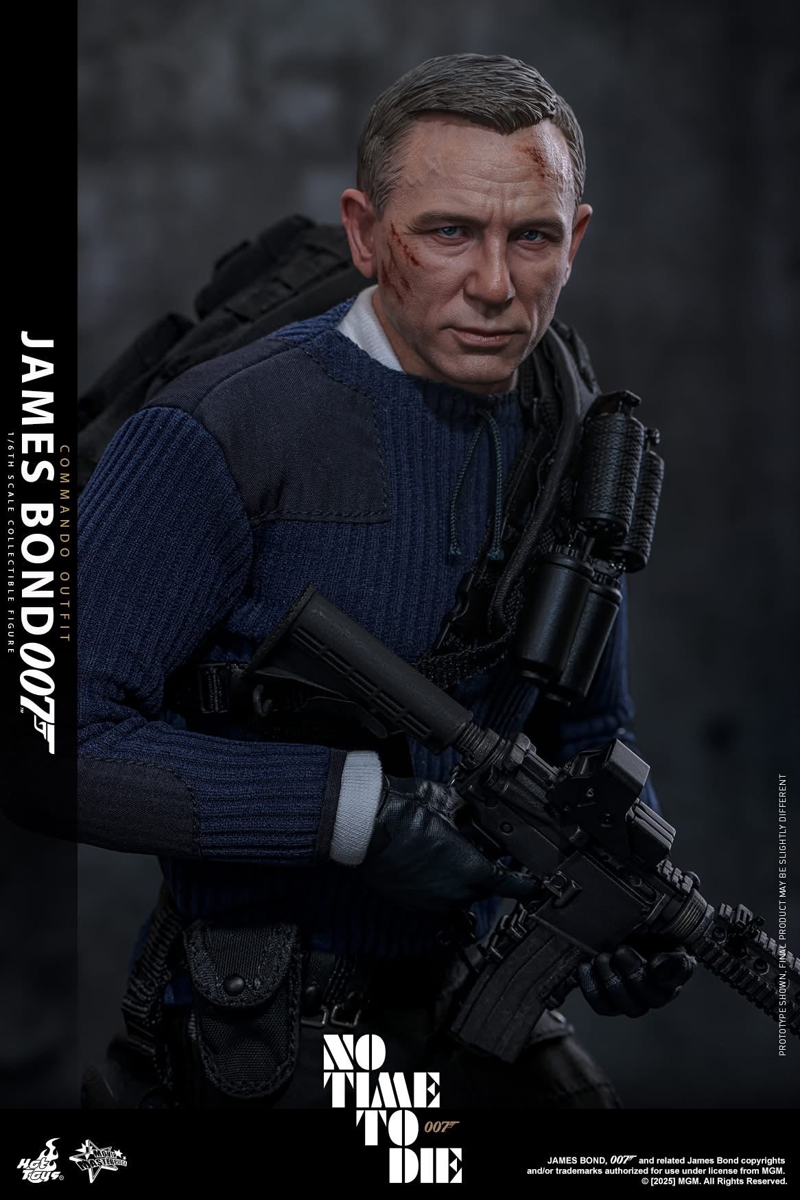Preventa Figura James Bond (Commando Outfit) - No Time To Die marca Hot Toys MMS804 escala 1/6