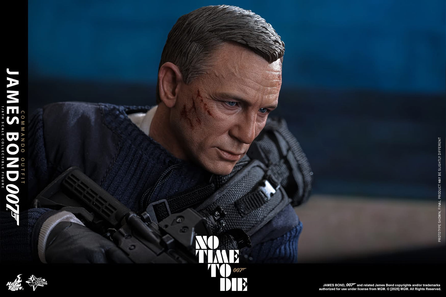 Preventa Figura James Bond (Commando Outfit) - No Time To Die marca Hot Toys MMS804 escala 1/6