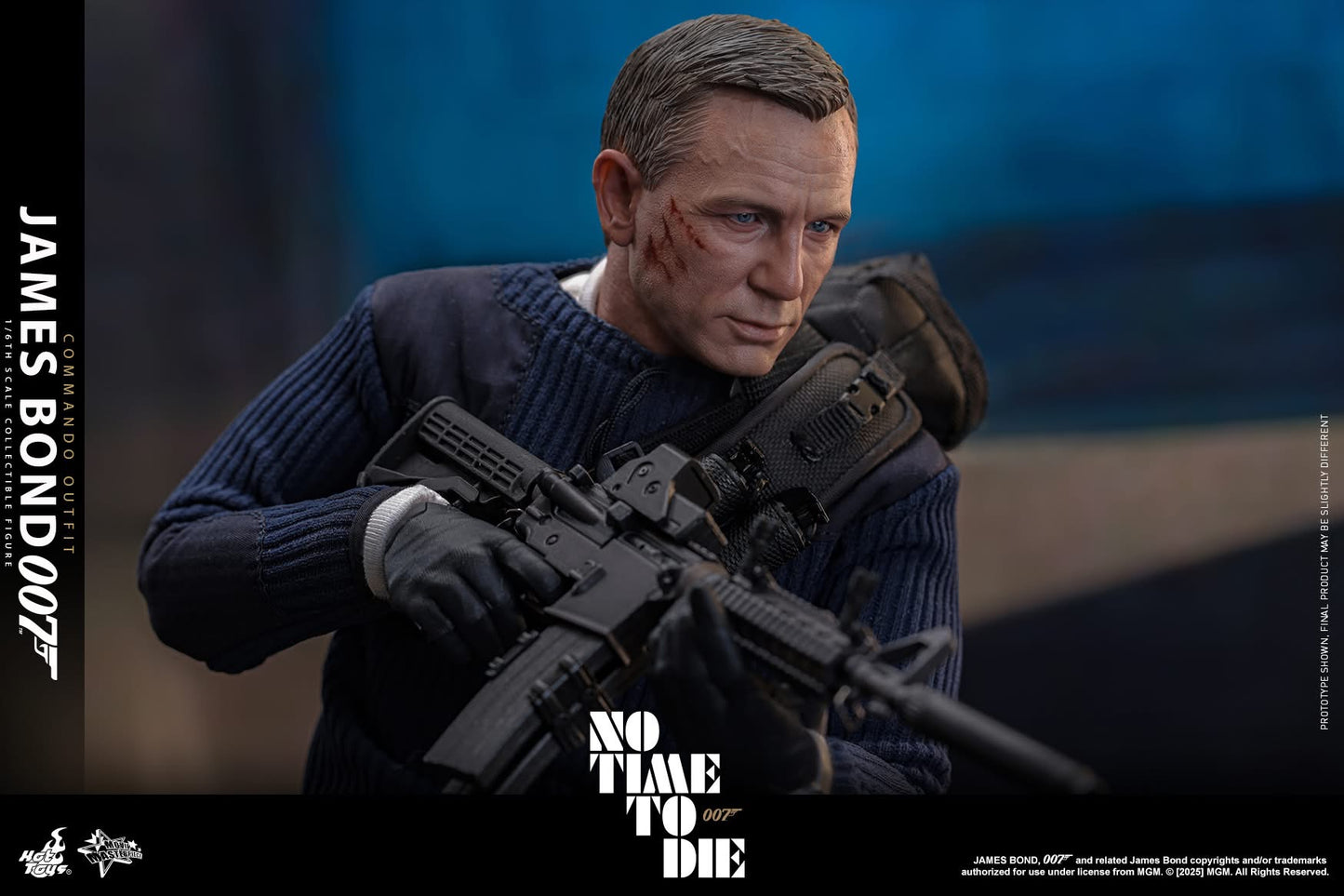 Preventa Figura James Bond (Commando Outfit) - No Time To Die marca Hot Toys MMS804 escala 1/6