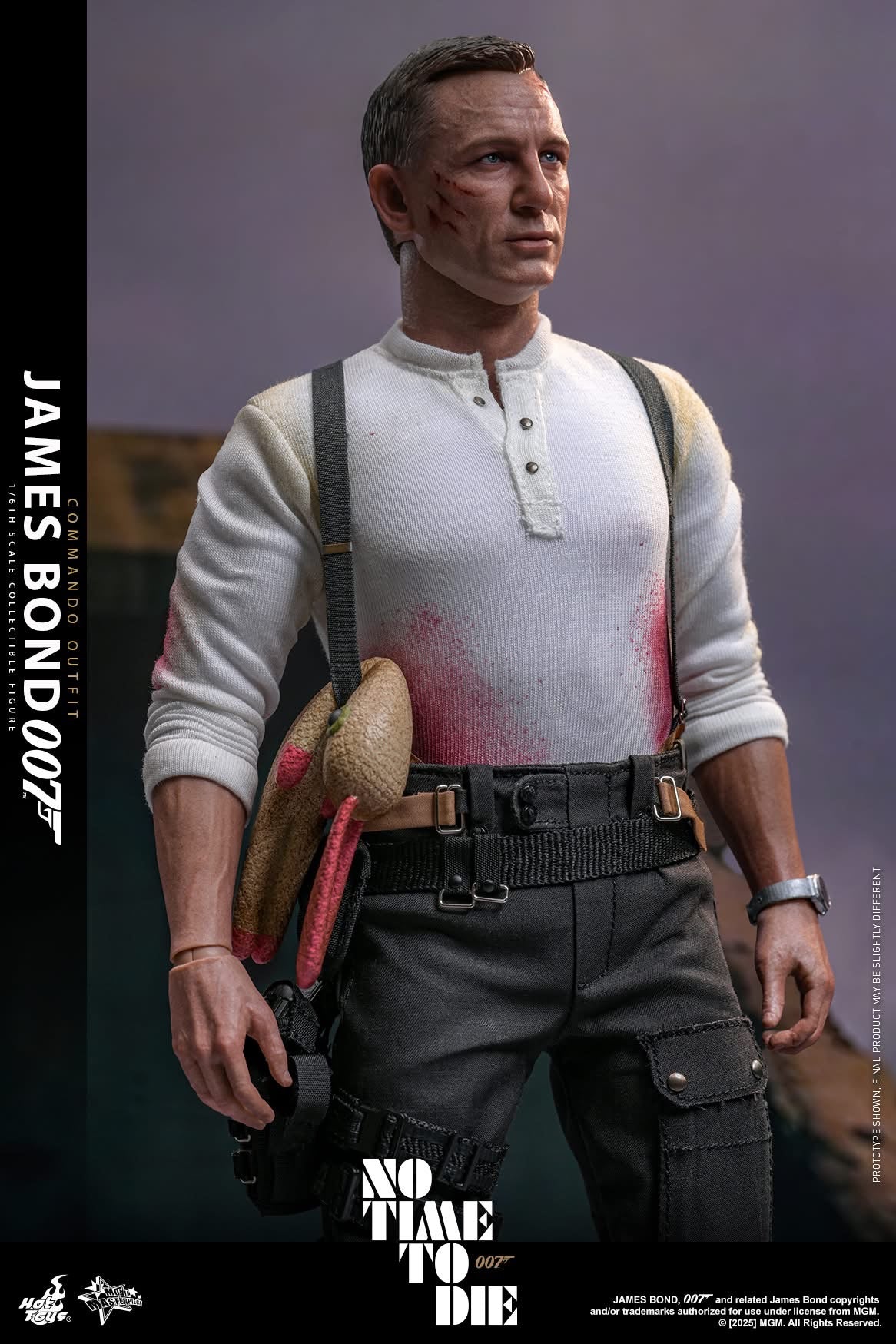 Preventa Figura James Bond (Commando Outfit) - No Time To Die marca Hot Toys MMS804 escala 1/6