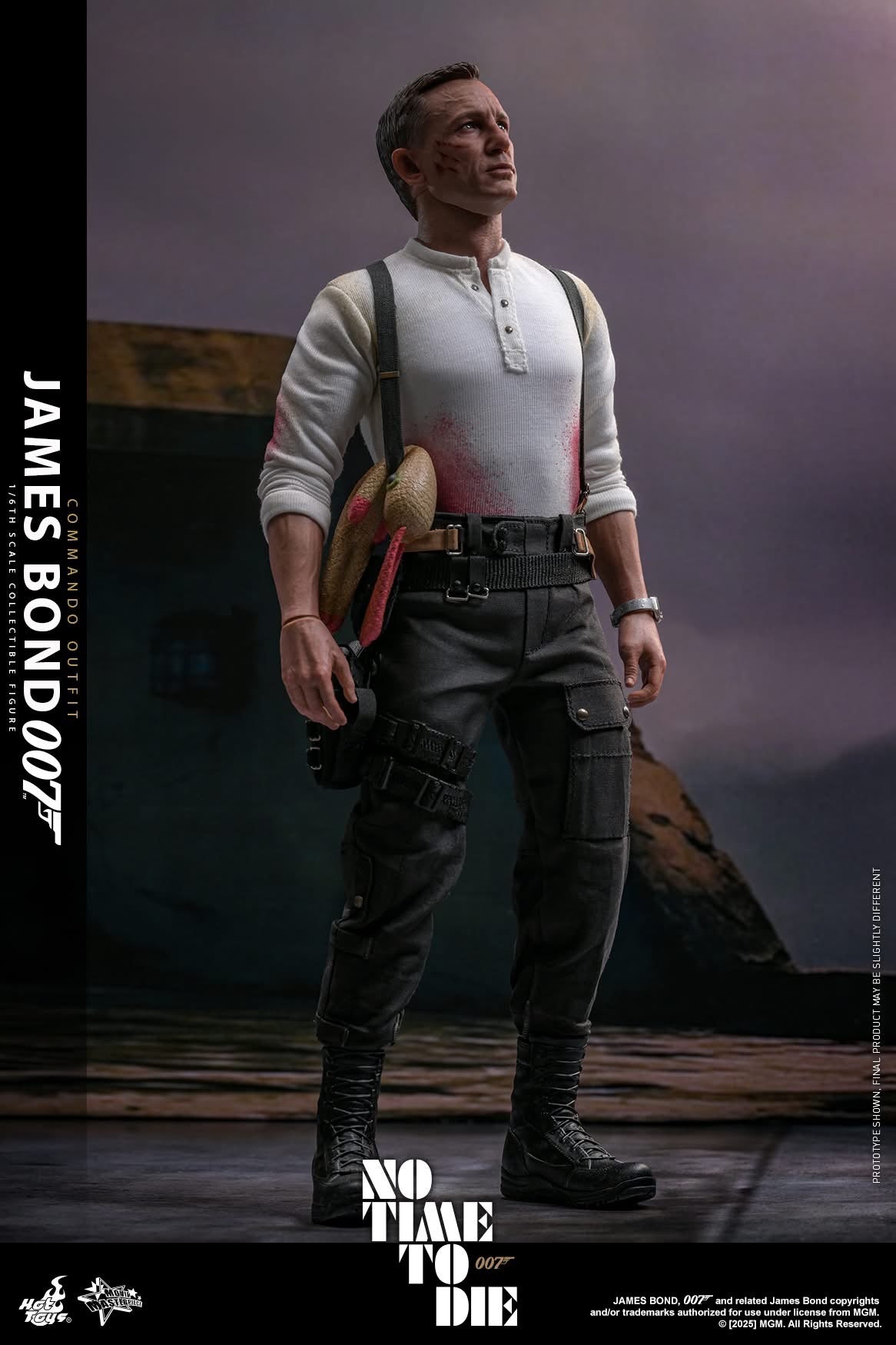 Preventa Figura James Bond (Commando Outfit) - No Time To Die marca Hot Toys MMS804 escala 1/6
