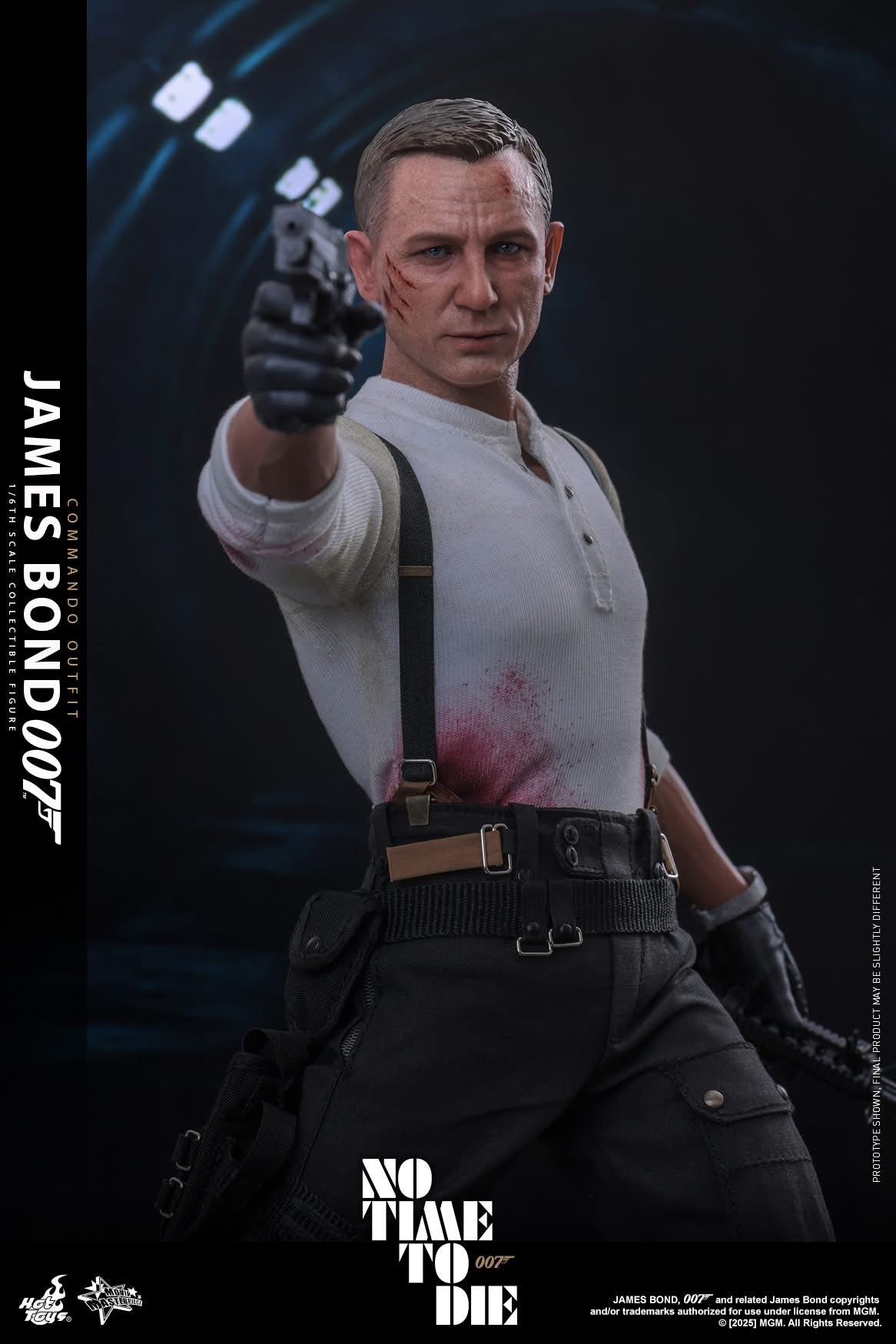 Preventa Figura James Bond (Commando Outfit) - No Time To Die marca Hot Toys MMS804 escala 1/6