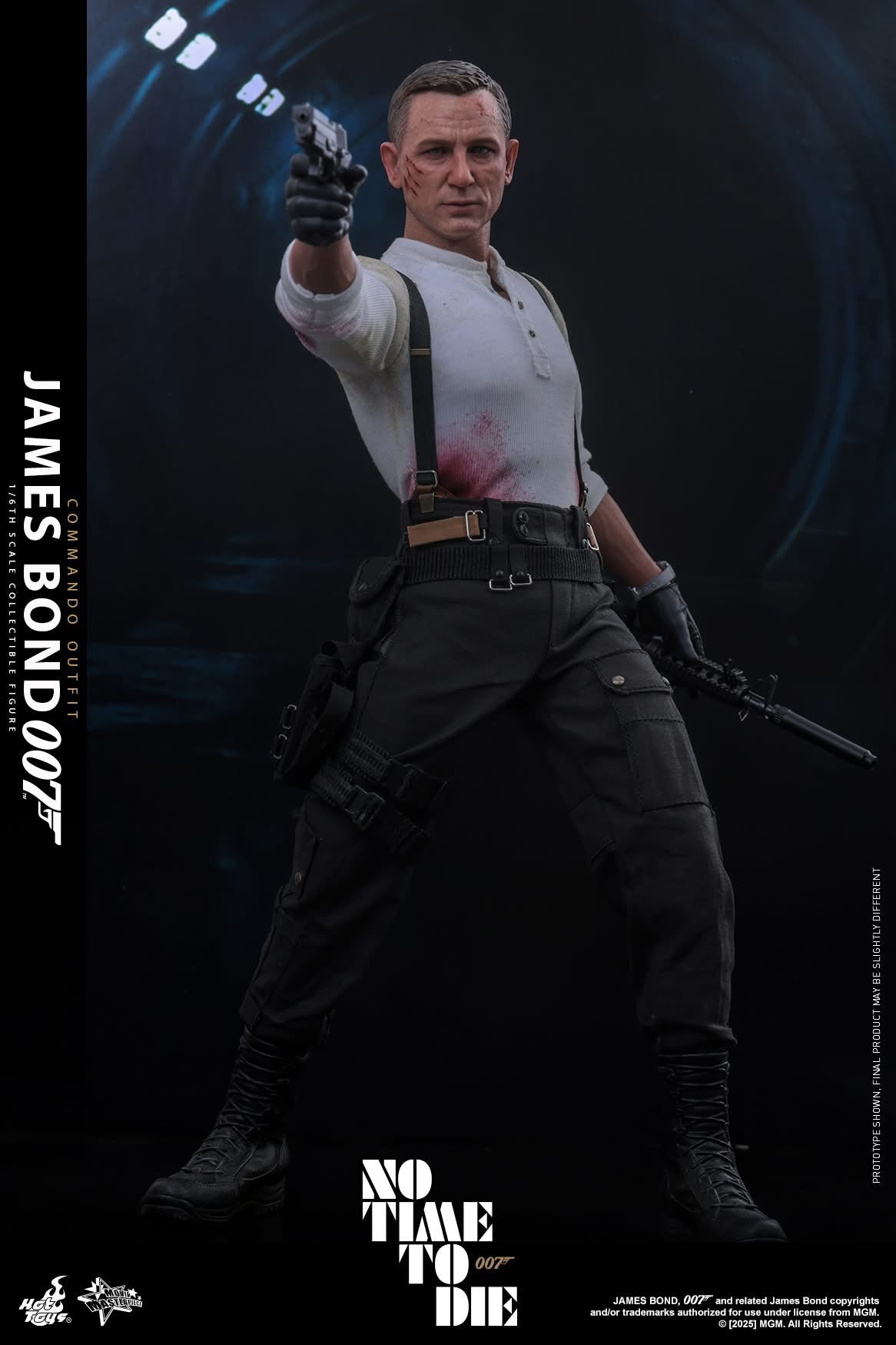 Preventa Figura James Bond (Commando Outfit) - No Time To Die marca Hot Toys MMS804 escala 1/6