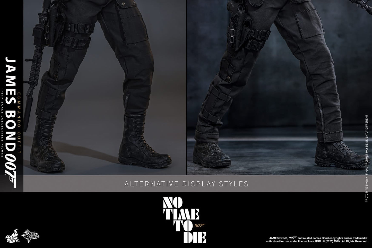 Preventa Figura James Bond (Commando Outfit) - No Time To Die marca Hot Toys MMS804 escala 1/6