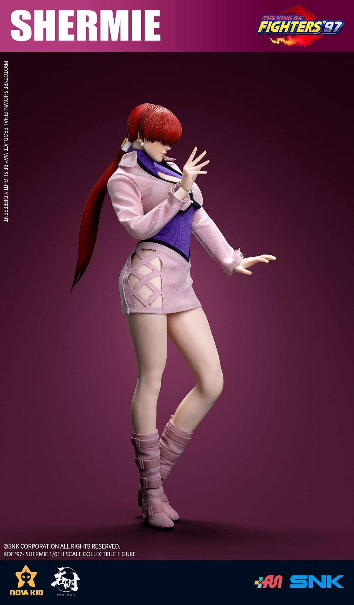 Pedido Figura SHERMIE- SNK The King of Fighters 97 marca Tunshi Studio TSXZZ-007 escala 1/6