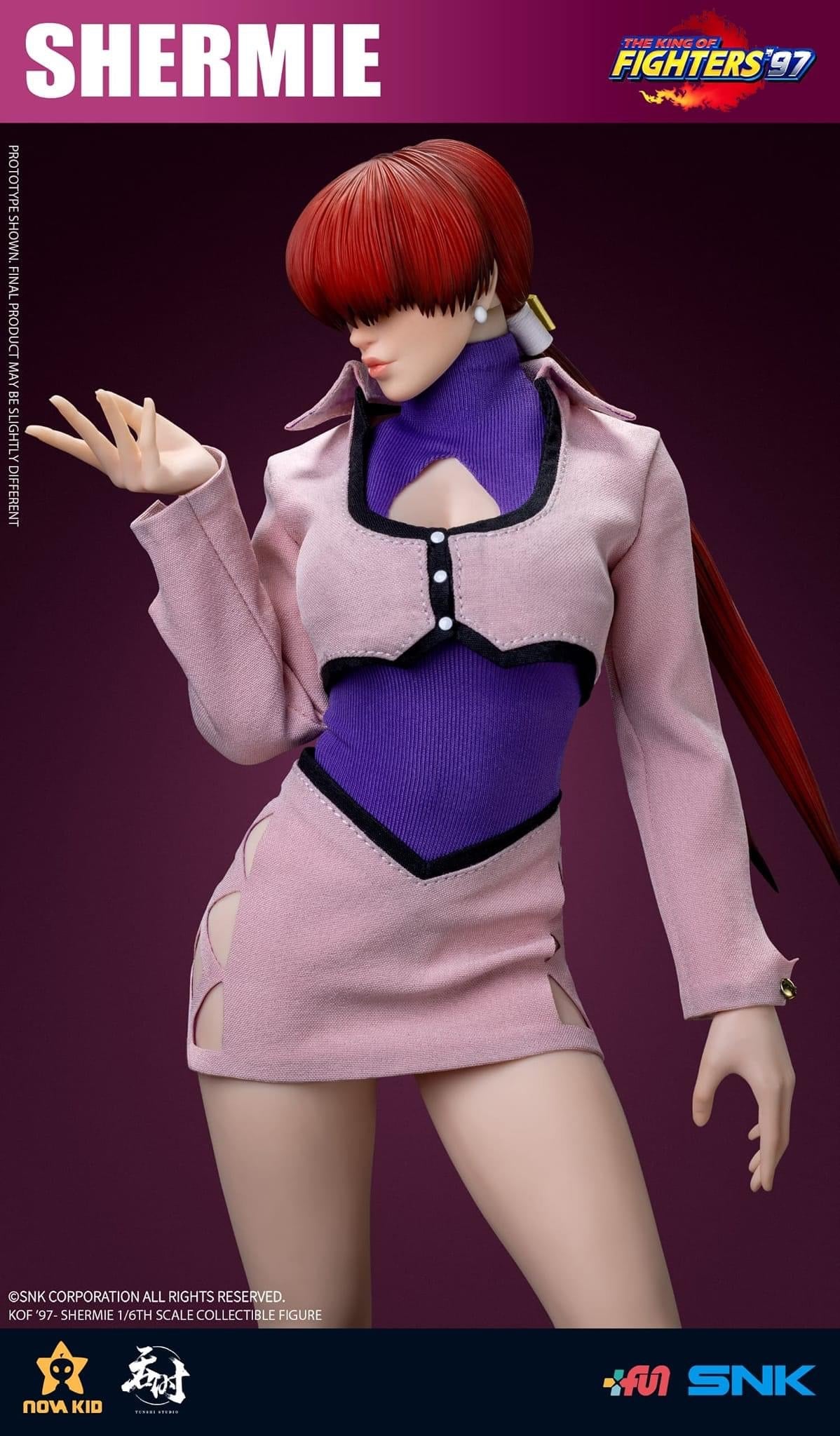 Pedido Figura SHERMIE- SNK The King of Fighters 97 marca Tunshi Studio TSXZZ-007 escala 1/6