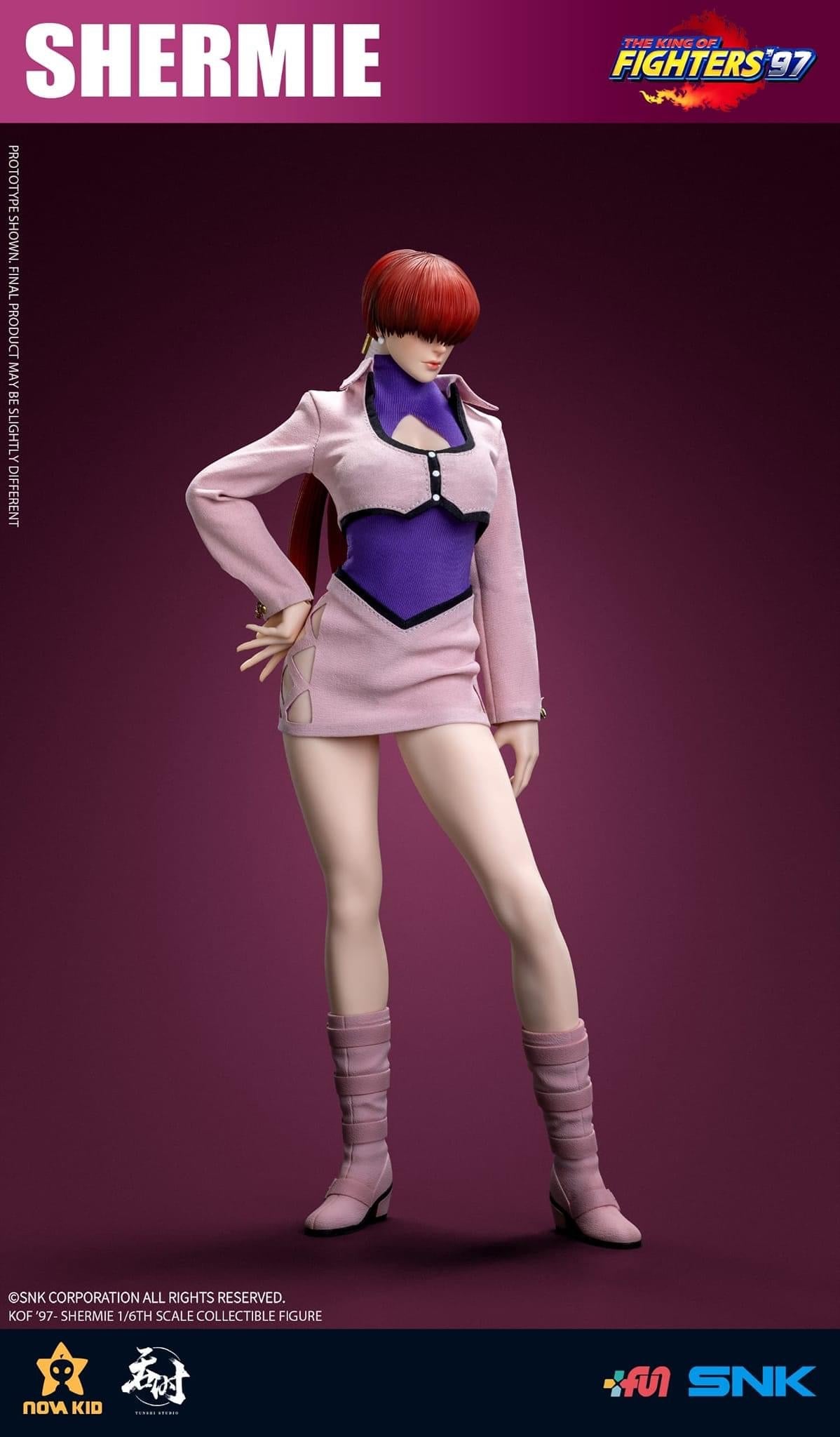 Pedido Figura SHERMIE- SNK The King of Fighters 97 marca Tunshi Studio TSXZZ-007 escala 1/6