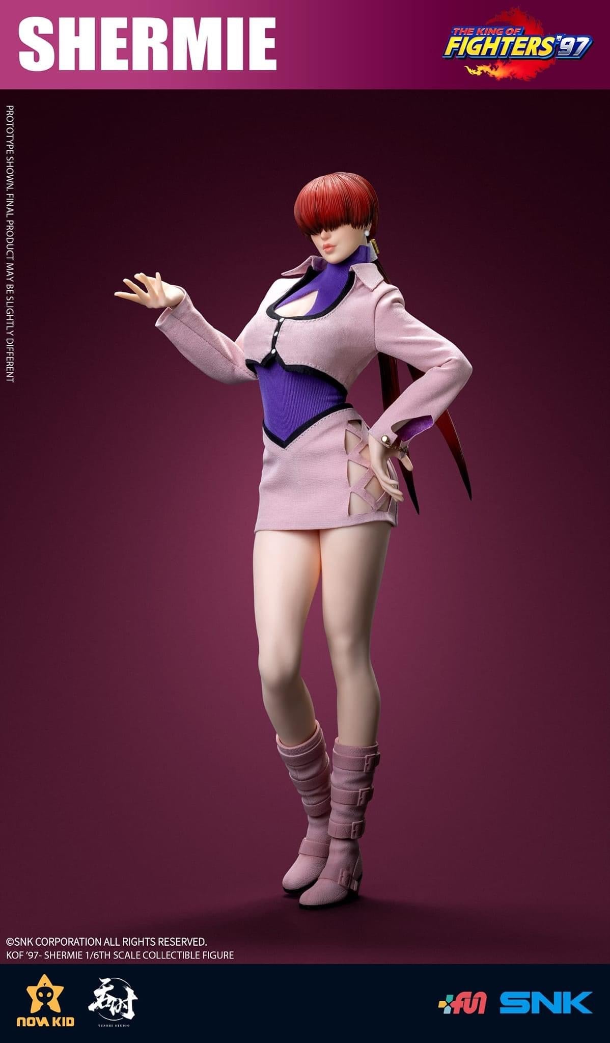 Pedido Figura SHERMIE- SNK The King of Fighters 97 marca Tunshi Studio TSXZZ-007 escala 1/6