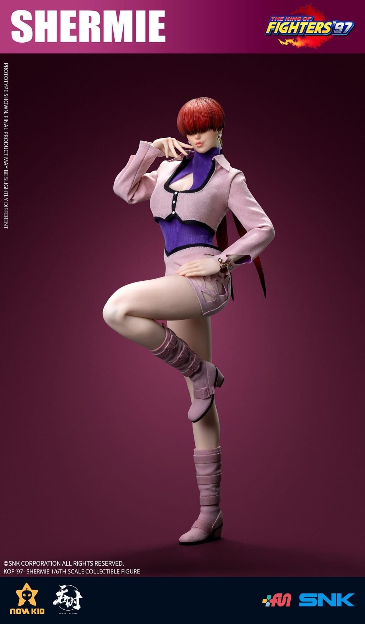 Pedido Figura SHERMIE- SNK The King of Fighters 97 marca Tunshi Studio TSXZZ-007 escala 1/6