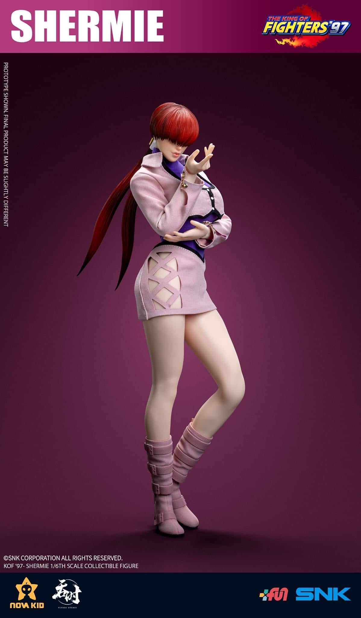 Pedido Figura SHERMIE- SNK The King of Fighters 97 marca Tunshi Studio TSXZZ-007 escala 1/6