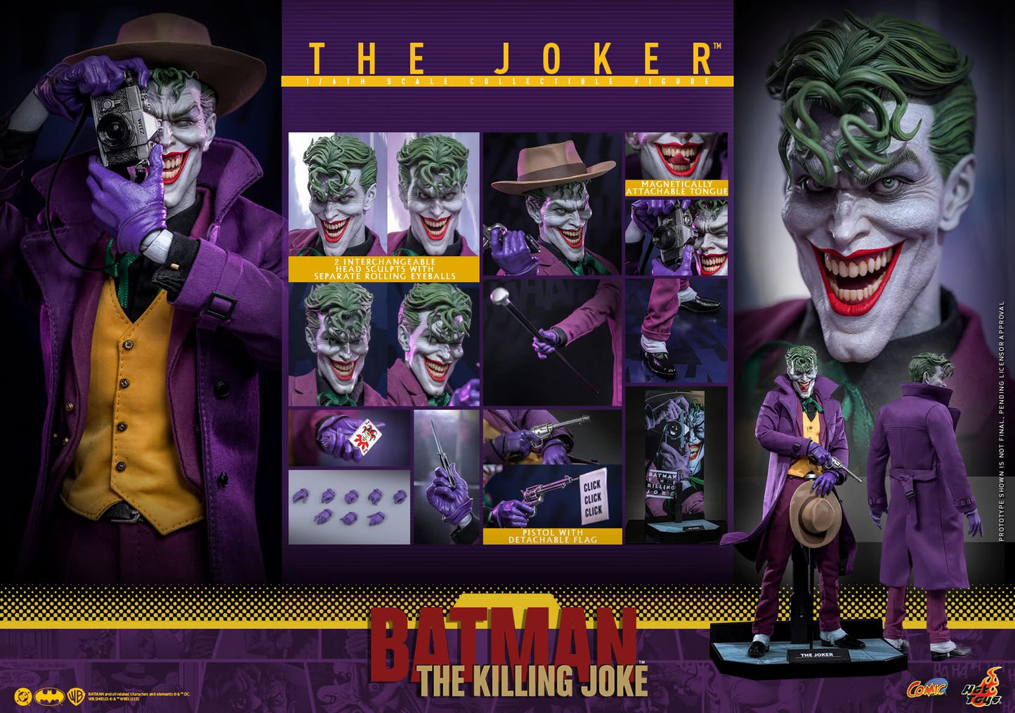 Preventa Figura The Joker - Batman: The Killing Joke marca Hot Toys CMS028 escala 1/6