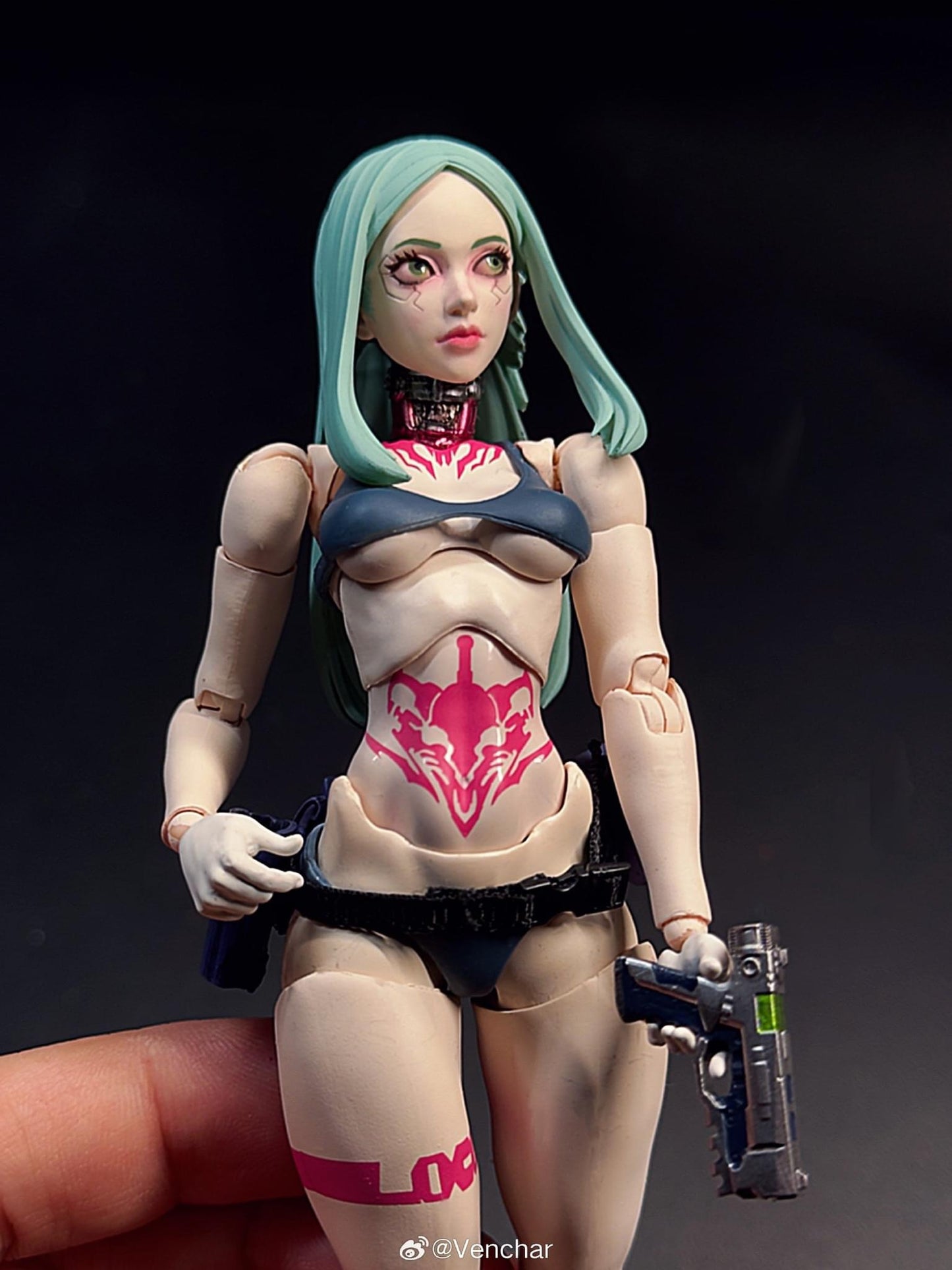 Pedido Figura GUN GIRL (Deluxe version) marca Romankey x COWL escala pequeña 1/12