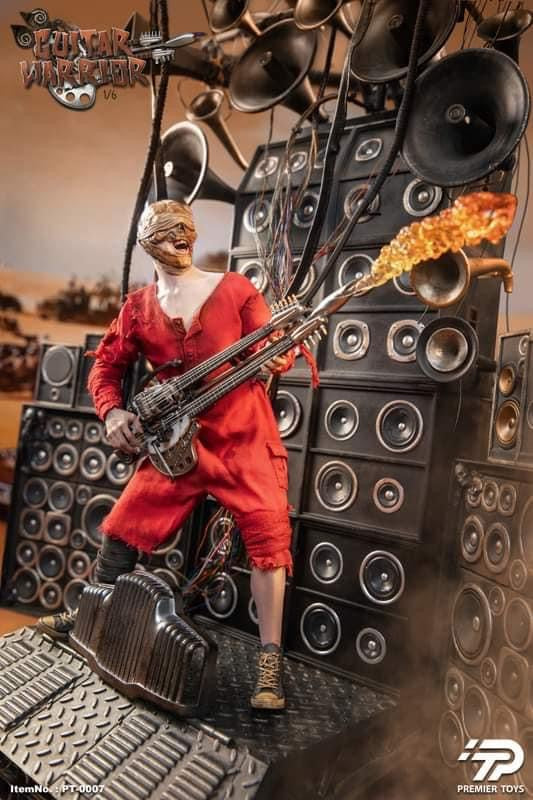 Pedido Figura Guitar Warrior (Deluxe version) marca Premier Toys PT0007A escala 1/6
