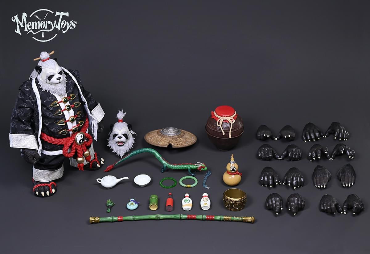 Pedido Figura Kung Panda marca Memory Toys escala pequeña 1/12