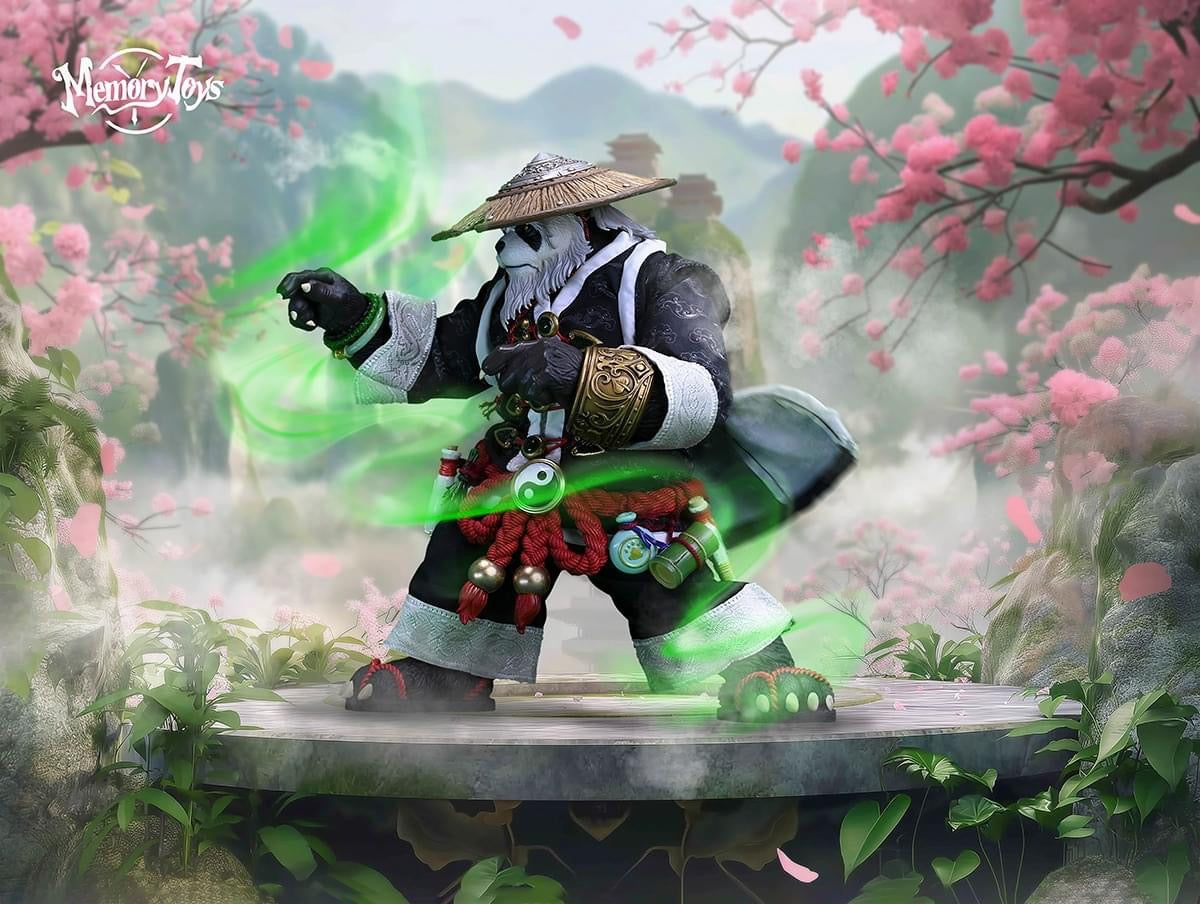 Pedido Figura Kung Panda marca Memory Toys escala pequeña 1/12