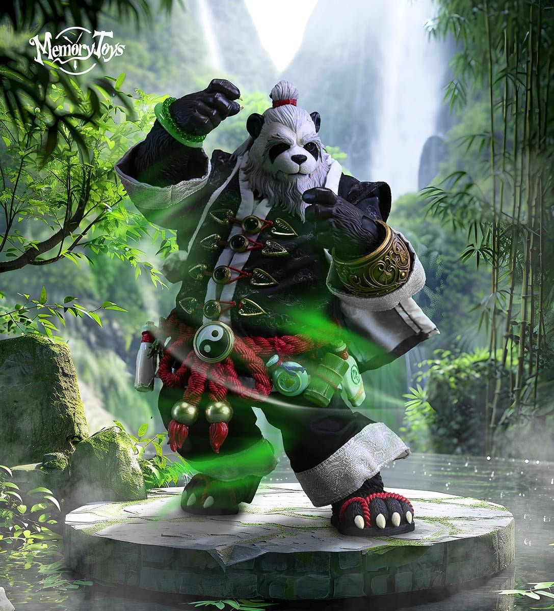 Pedido Figura Kung Panda marca Memory Toys escala pequeña 1/12