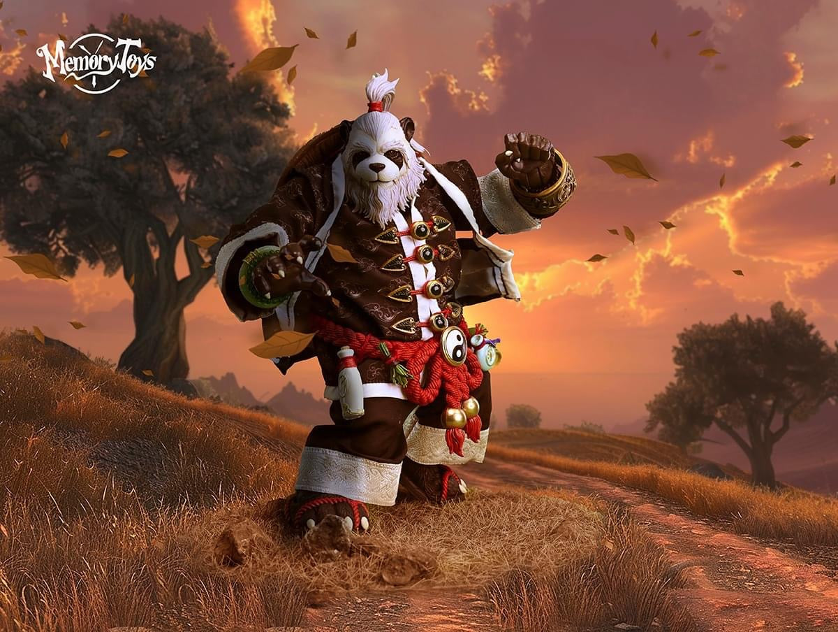Pedido Figura Kung Panda marca Memory Toys escala pequeña 1/12