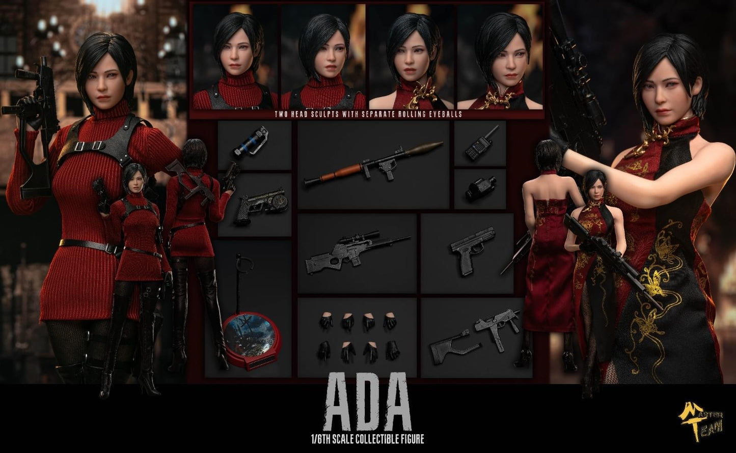 Preventa Figura ADA (Cheongsam version) marca MTToys MT018 escala 1/6 (relanzamiento)