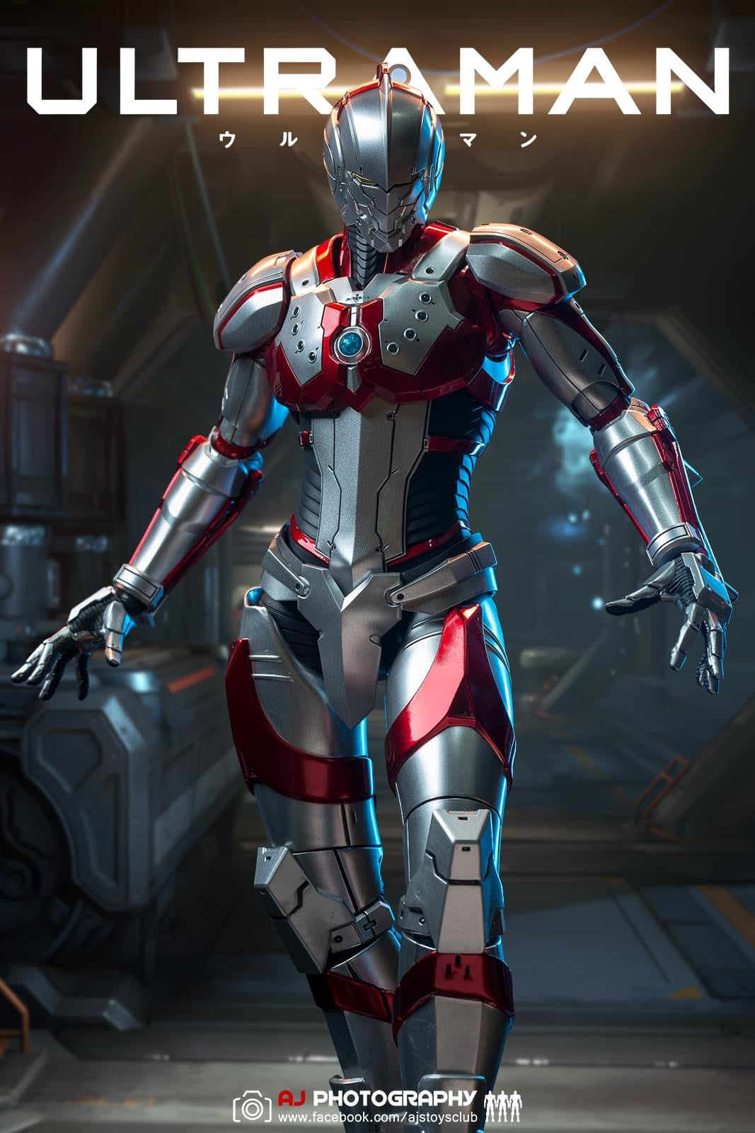 Pedido Figura Anime Ultraman Suit ZOFFY (Anime version) - ULTRAMAN (Anime Season 2) FigZero marca Threezero 3Z0213 escala 1/6