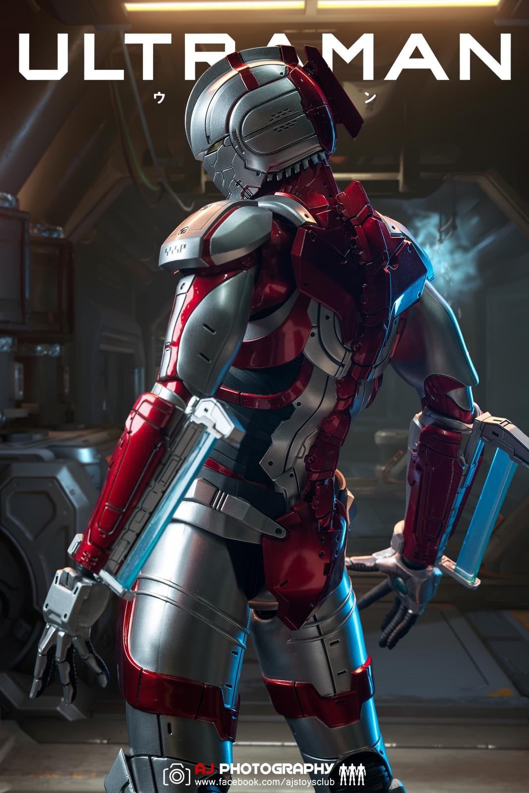 Pedido Figura Anime Ultraman Suit ZOFFY (Anime version) - ULTRAMAN (Anime Season 2) FigZero marca Threezero 3Z0213 escala 1/6
