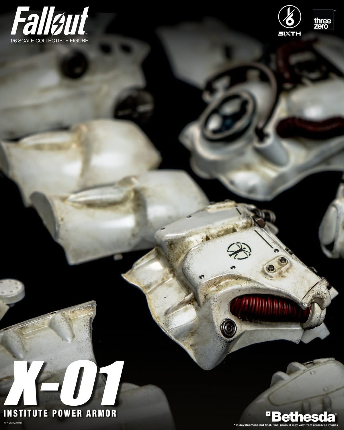 Preventa Figura X-01 Institute Power Armor - FALLOUT marca Threezero 3Z1003 escala 1/6