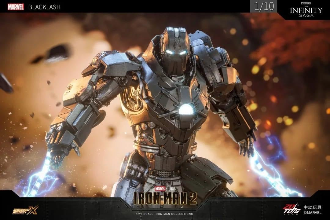 Pedido Figura Whiplash / Blacklash - Ironman 2 marca ZD Toys 1915-02 escala pequeña 1/10 (23 cm)